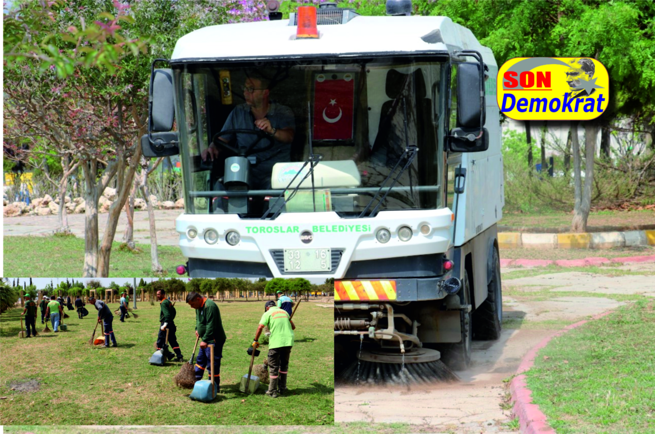 TOROSLAR’DA DİP KÖŞE TEMİZLİK