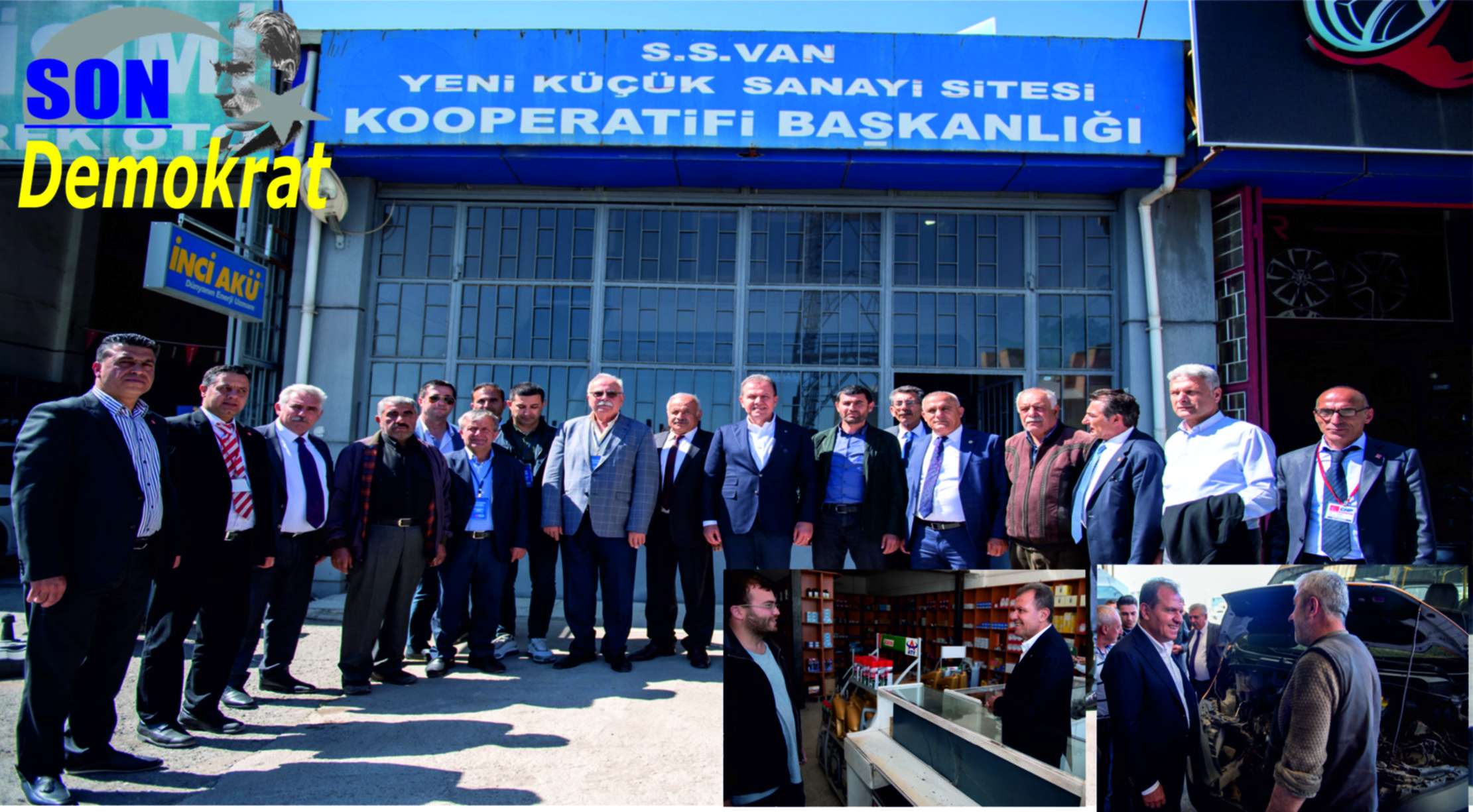 BAŞKAN SEÇER’DEN VAN OSB VE OTO SANAYİ SİTESİ ZİYARETİ