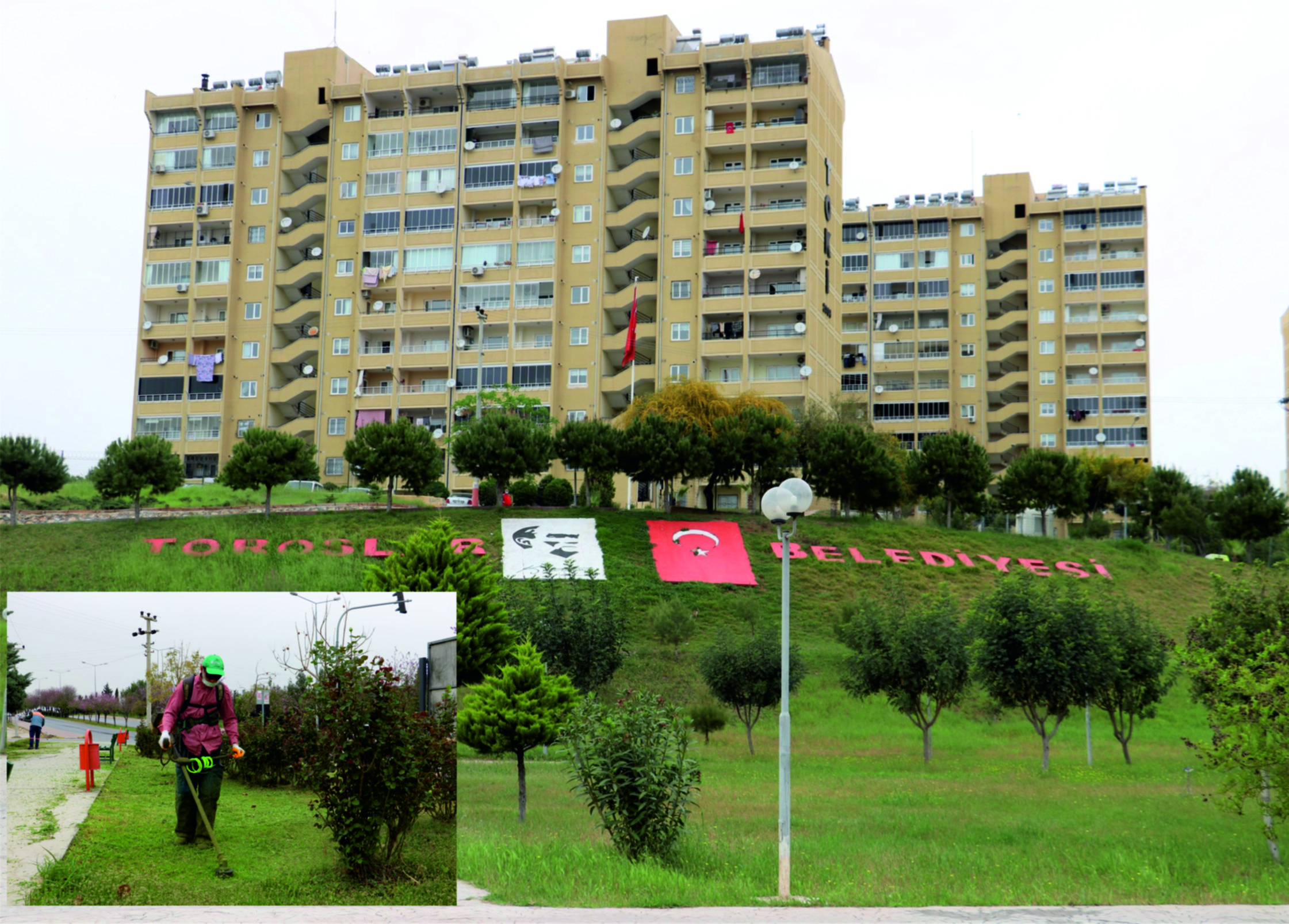 TOROSLAR’IN PARKLARINA BAHAR HAZIRLIK