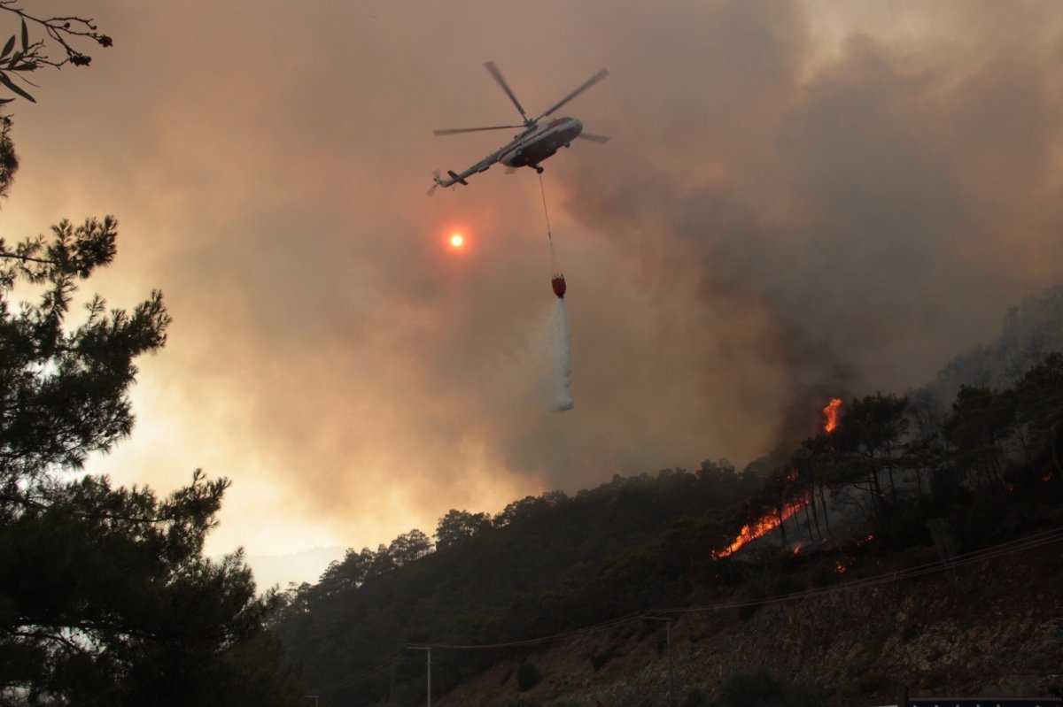 Meteoroloji’den Muğla’ya orman yangını uyarısı