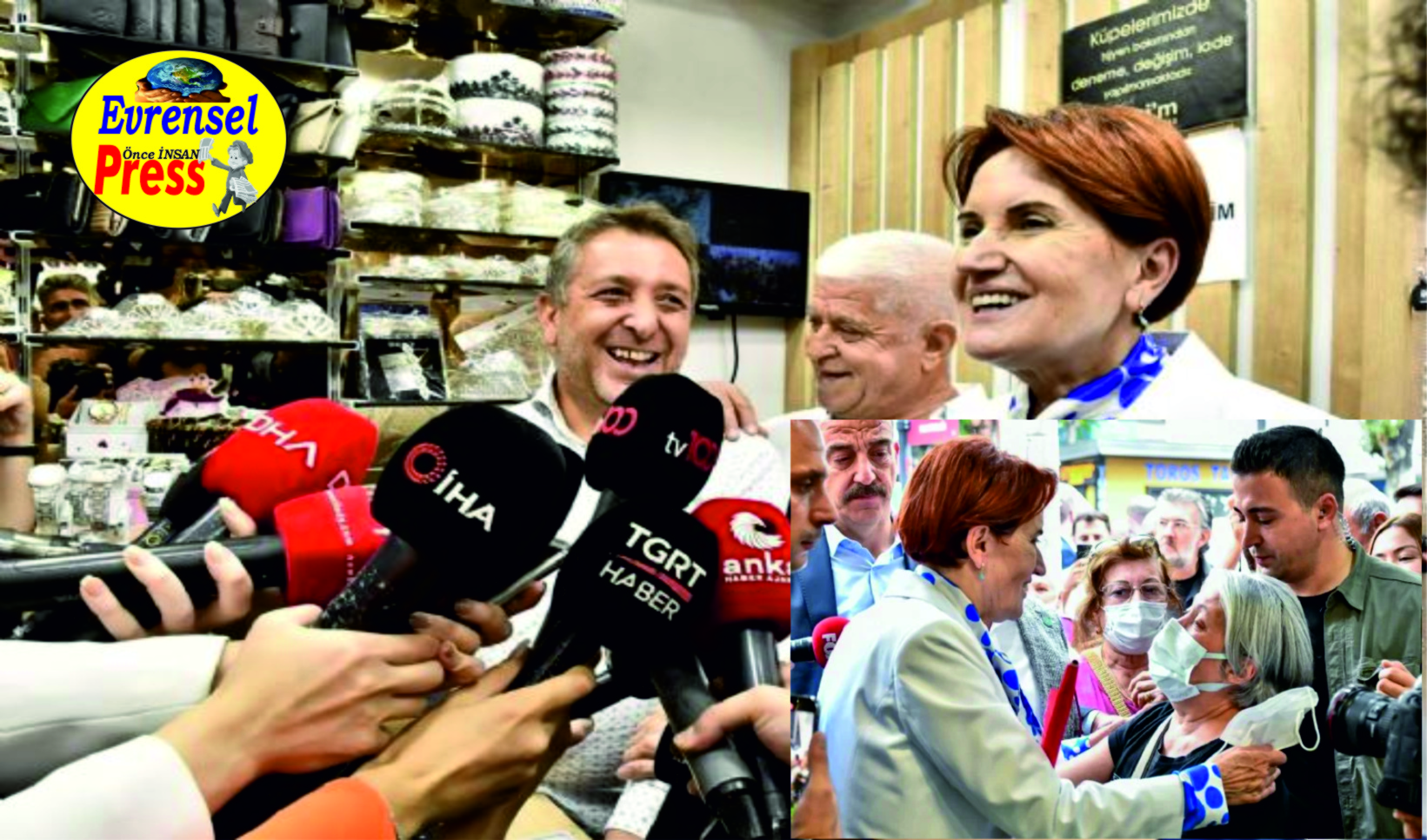 Akşener Erdoğan’ın son açıklamasına kahkaha atarak yanıt verdi