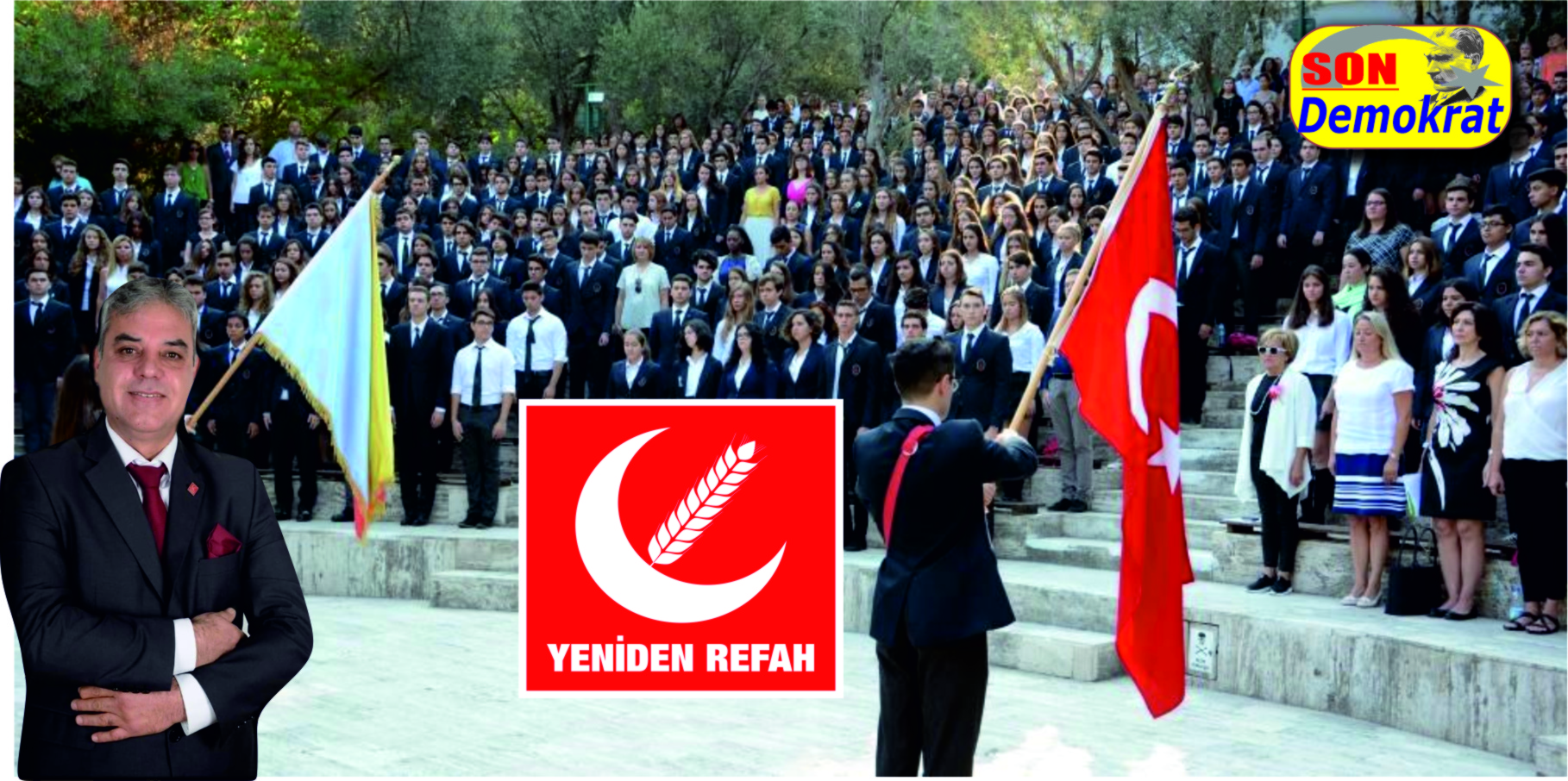  Toroslar Yeniden REFAH ilçe Başkanı Soner Çelik   2022/2023 eğitim-öğretim yılı Mesajı.