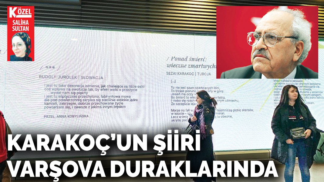 Karakoç’un şiiri Varşova duraklarında