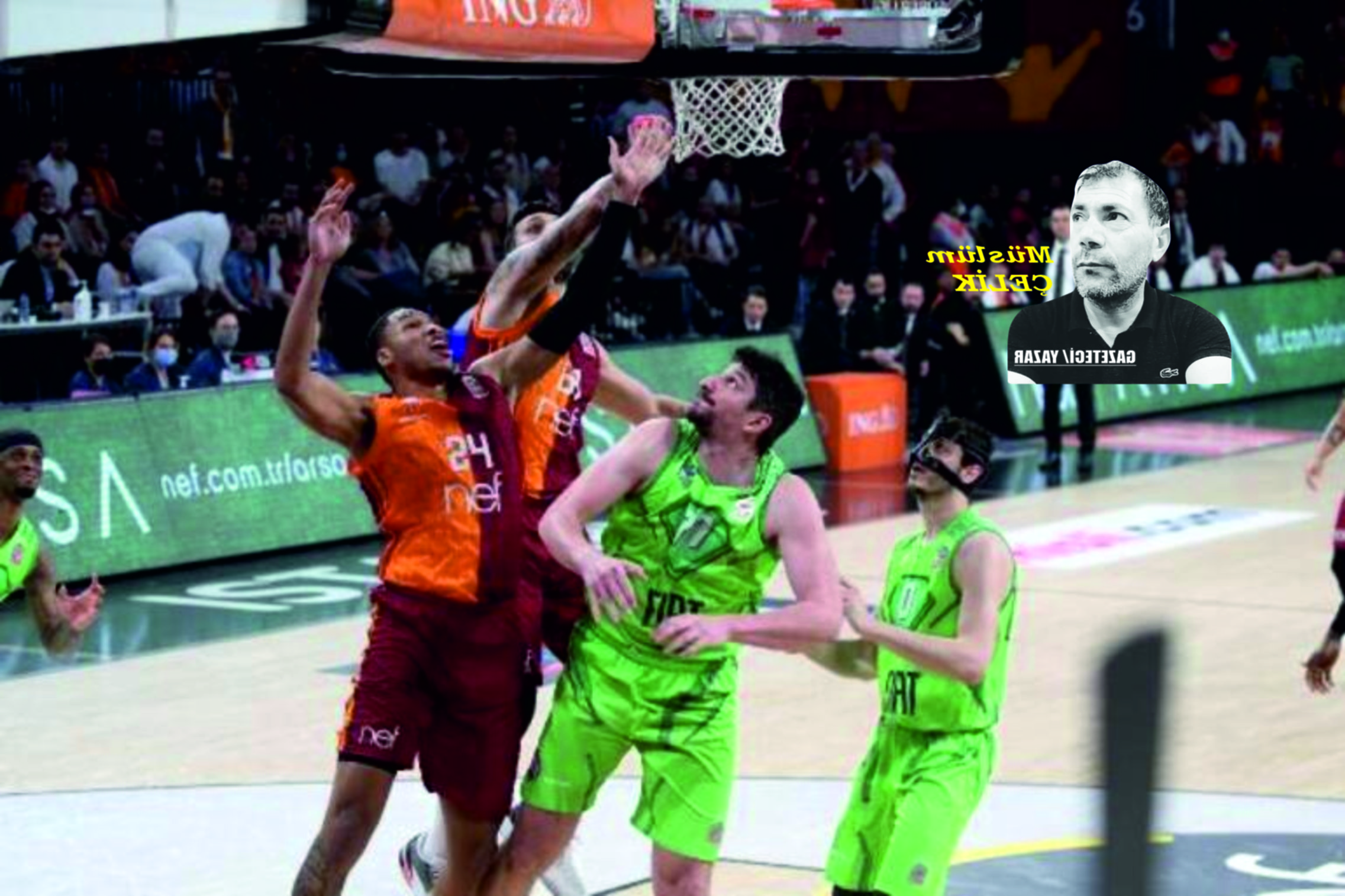 Galatasaray Nef - TOFAŞ: 90-89