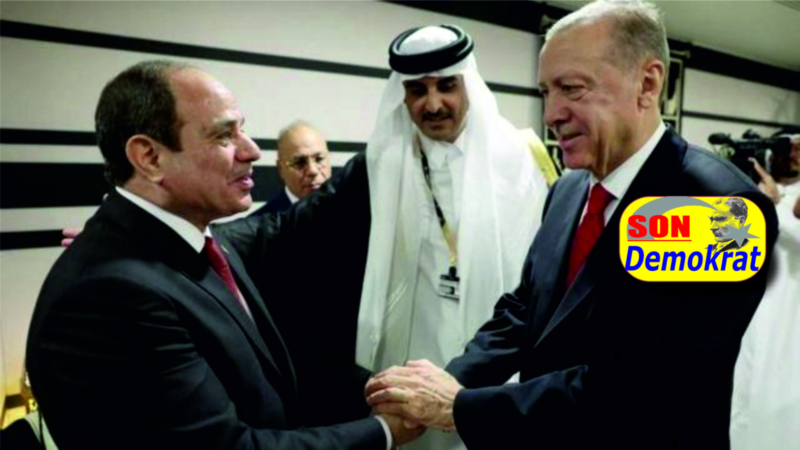 Erdoğan ve Sisi'nin el sıkışması ikili ilişkileri geliştirmenin başlangıcı olacak