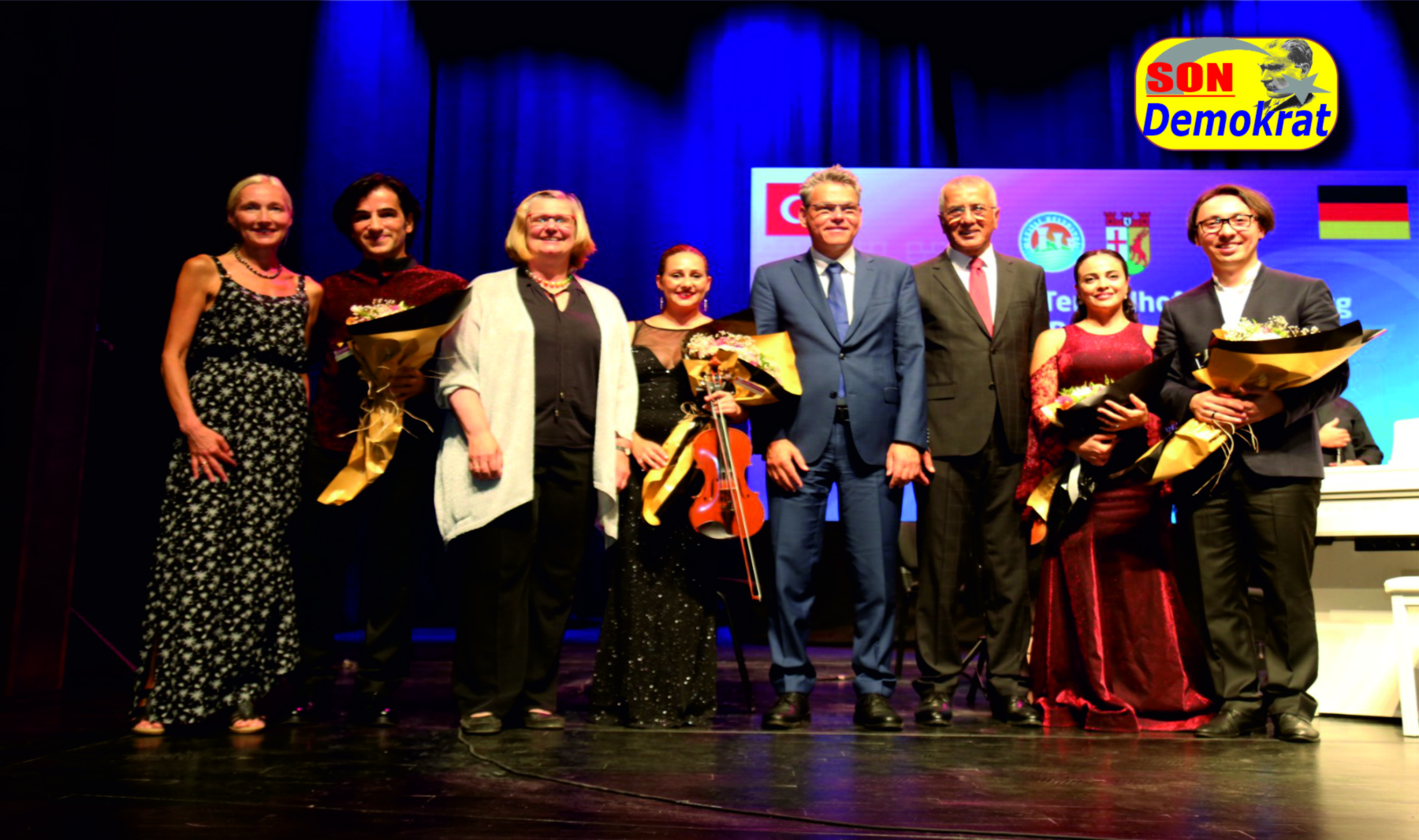 Mezitli-Tempelhof-Schöneberg Kardeşliğinin 10. Yılı Muhteşem Konserle Kutlandı