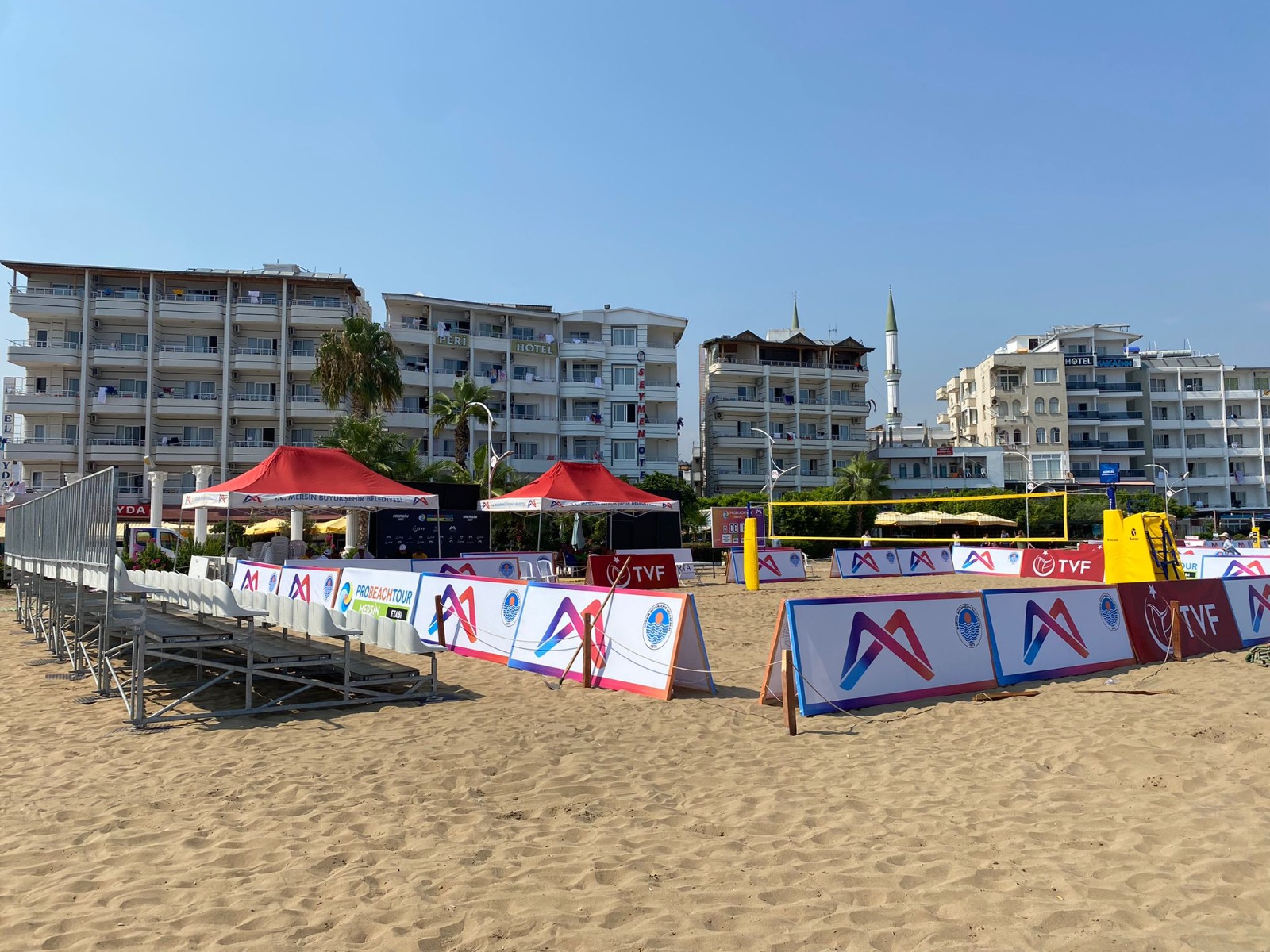 MERSİN PRO BEACH TOUR’A HAZIR